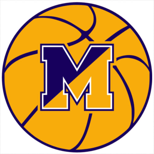 Basketball - Outdoor/Car Magnet - 4in to 6in Thumbnail