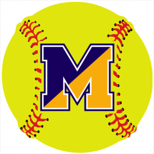 Softball - Outdoor/Car Magnet - 4in to 6in Thumbnail